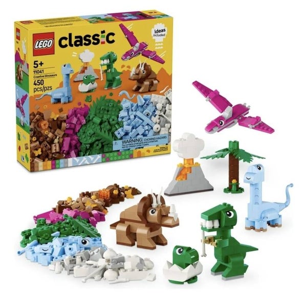 LEGO CLASSIC DINOSAURIOS CREATIVOS 11041