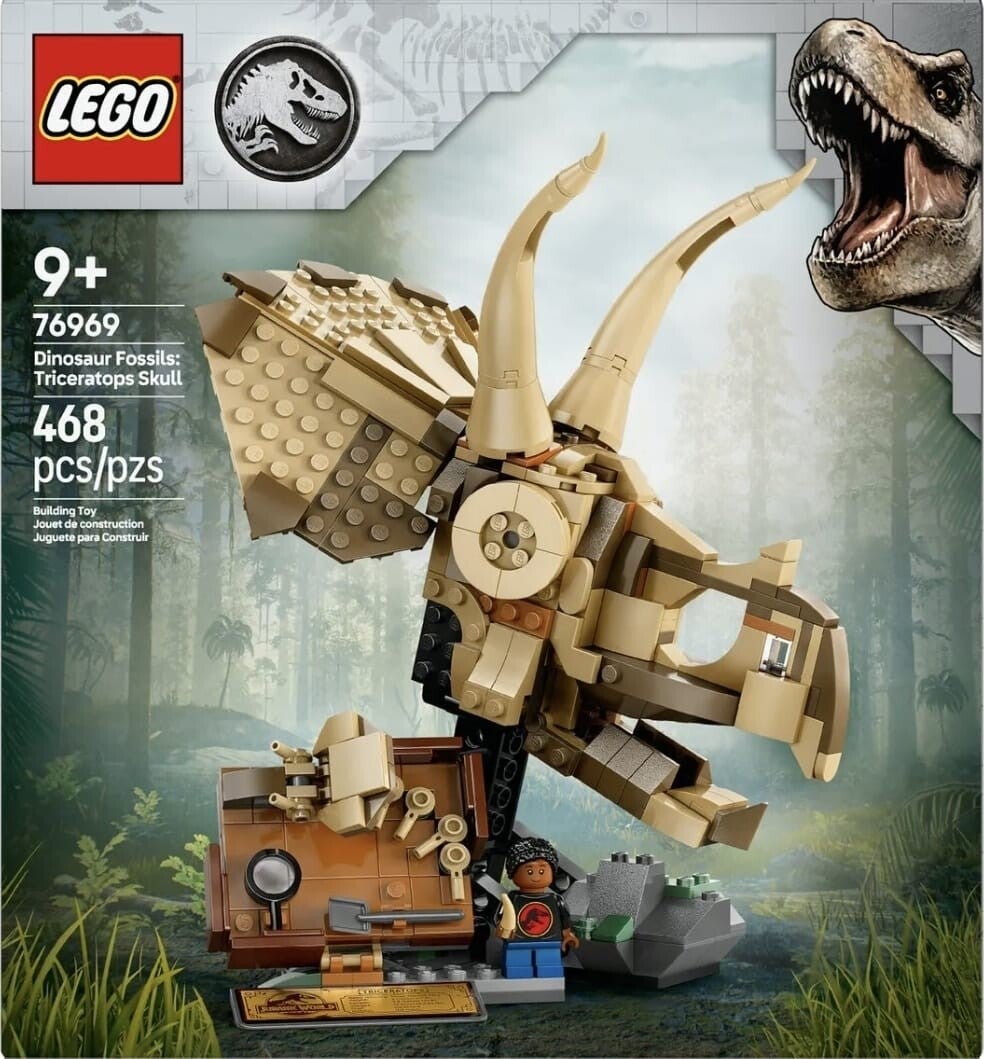 LEGO JURASSIC WORLD CRANEO TRICERATOPS 76969