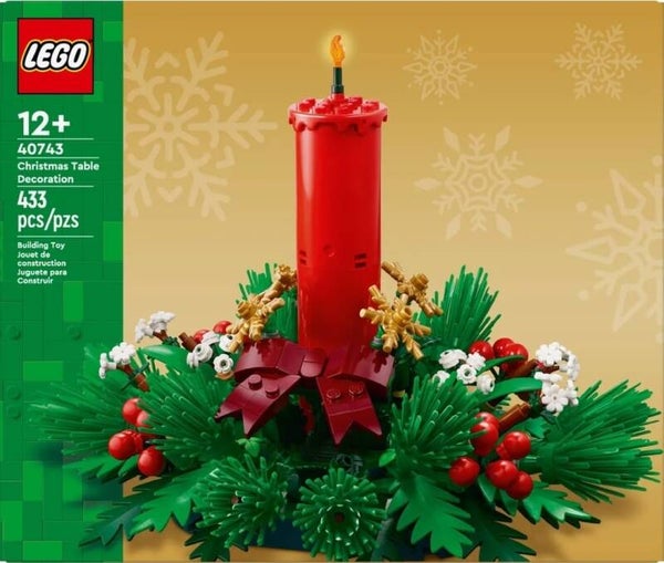 LEGO CENTRO DE MESA NAVIDEÑO 40743