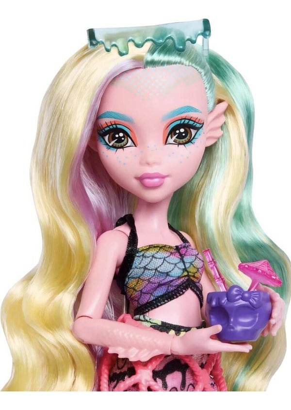 MONSTER HIGH LAGOONA BLUE SCARE-ADISE ISLAND SNACK SHACK