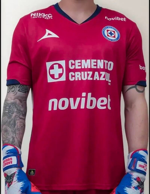 JERSEY PORTERO CRUZ AZUL PIRMA ROJO