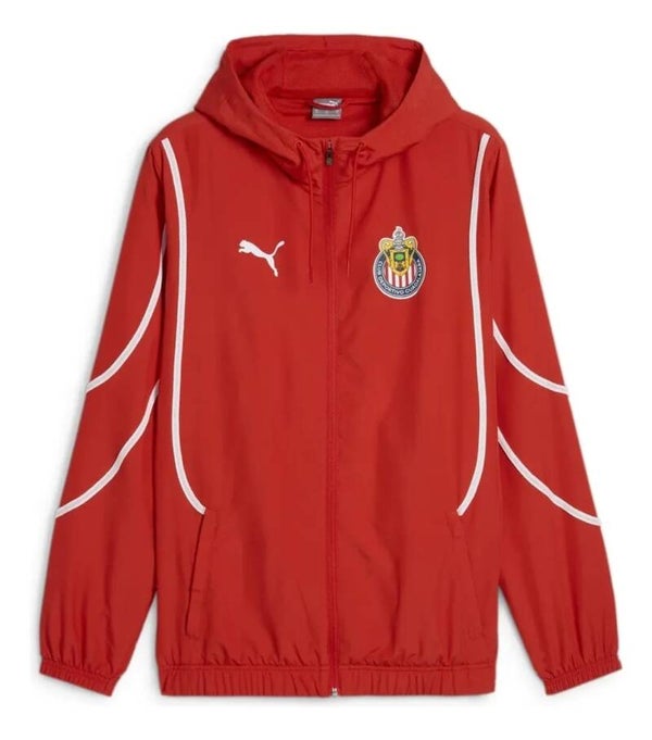 CHAMARRA DEPORTIVA PREMATCH PUMA CHIVAS