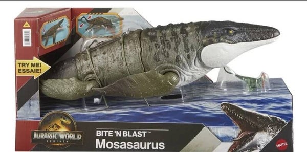 JURASSIC WORLD MOSASAURUS REBITH MATTEL