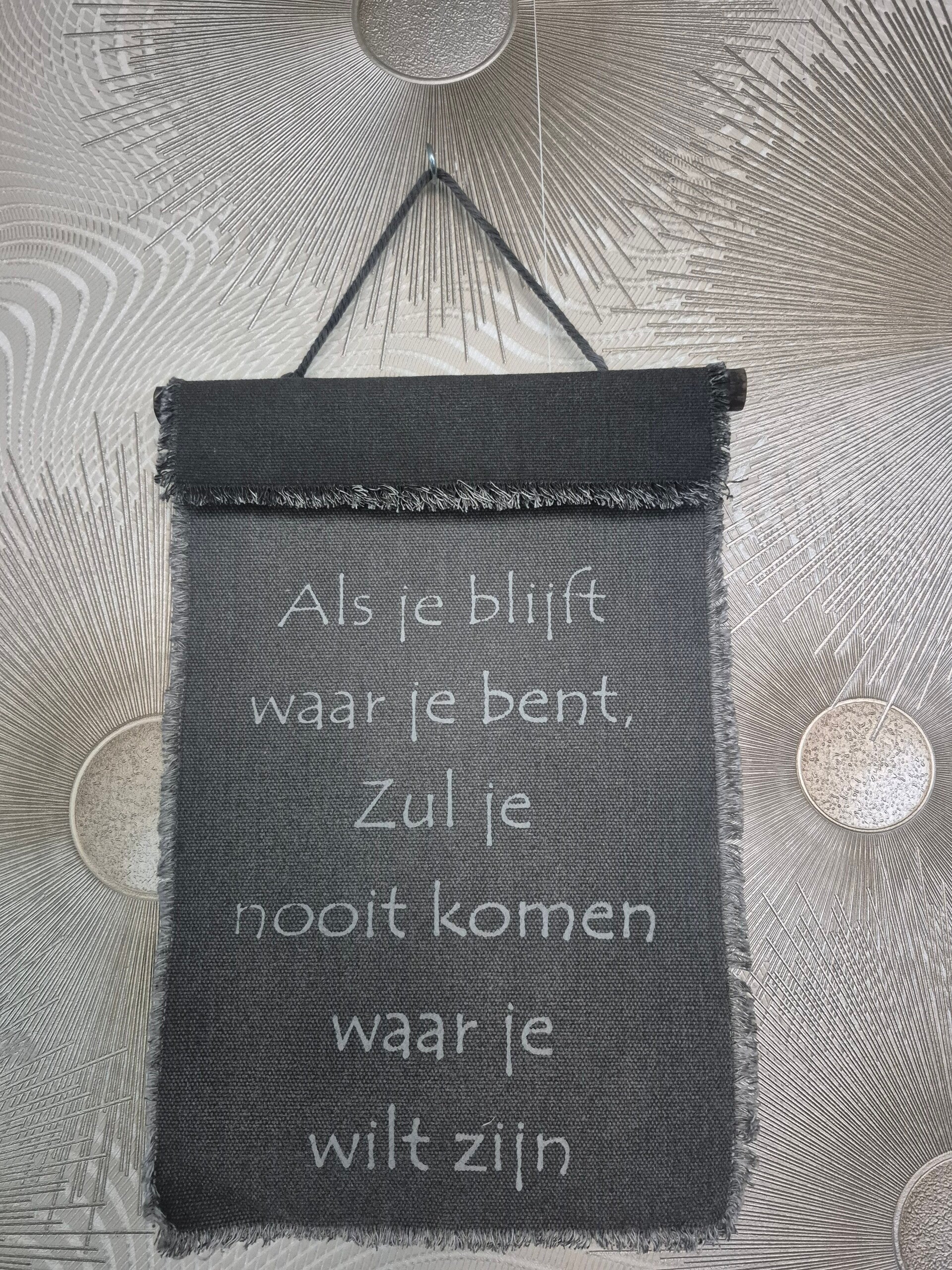 Linnen wanddoek