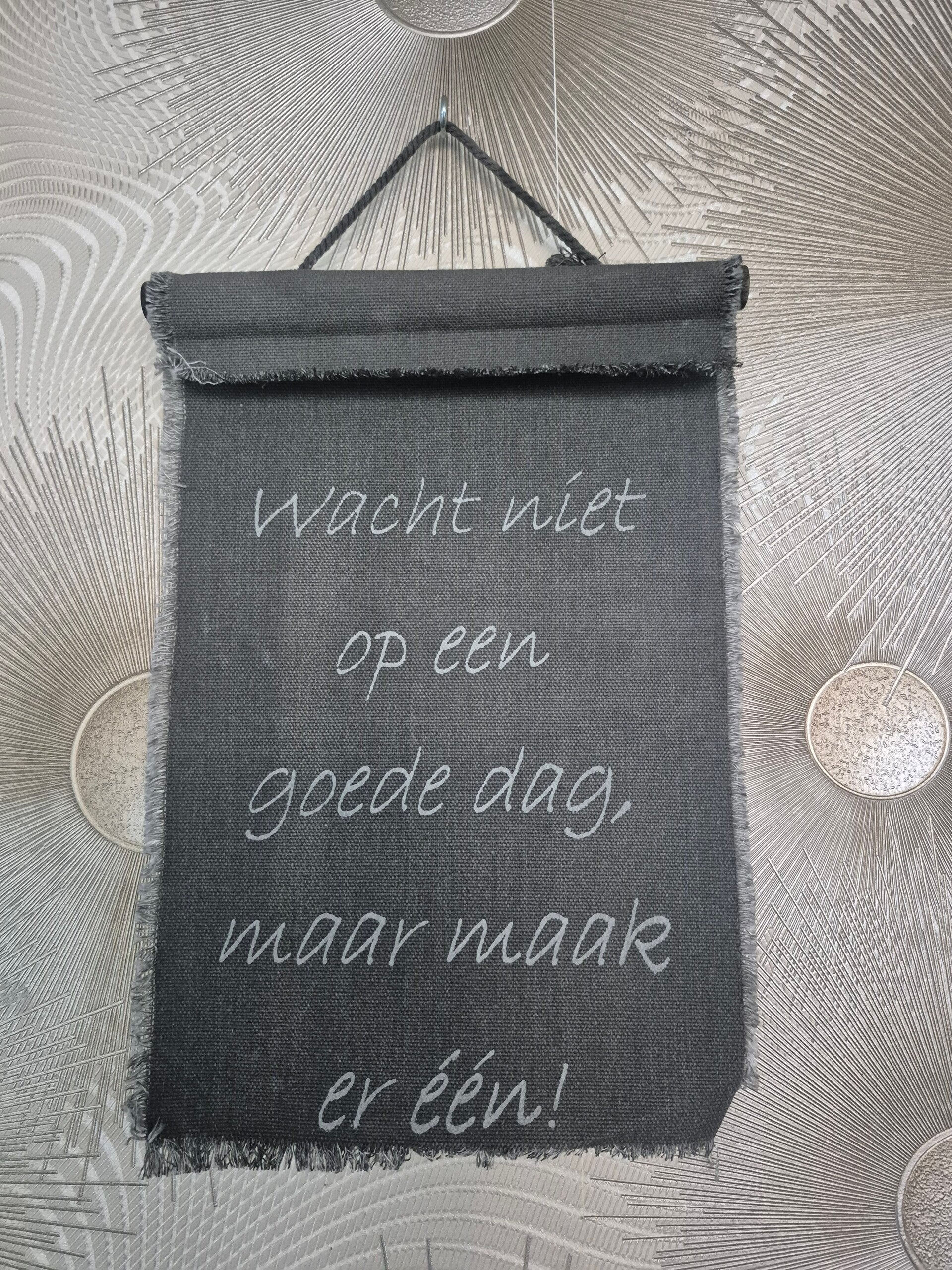 Linnen wanddoek