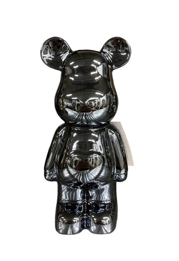 Keramieken beer 28cm zwart