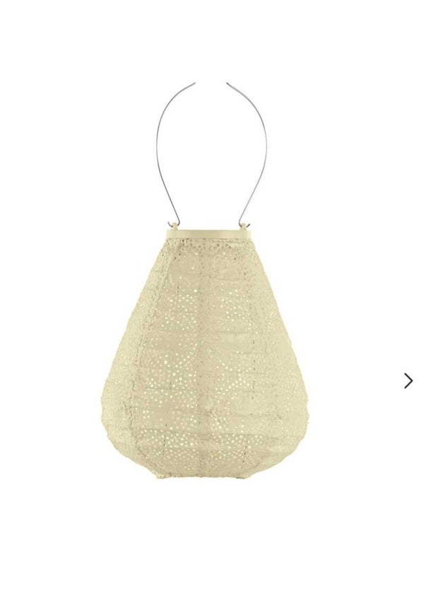 Lumiz Solar Lampion Charme Tulip - 20cm - Geel
