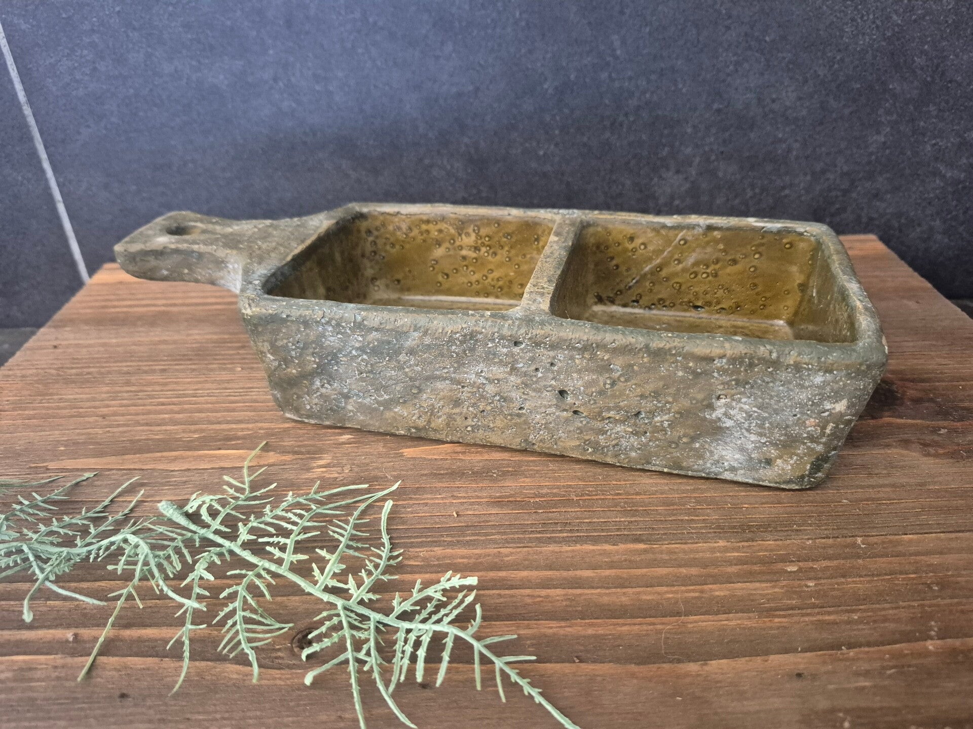 Stenen bakje -dubbel