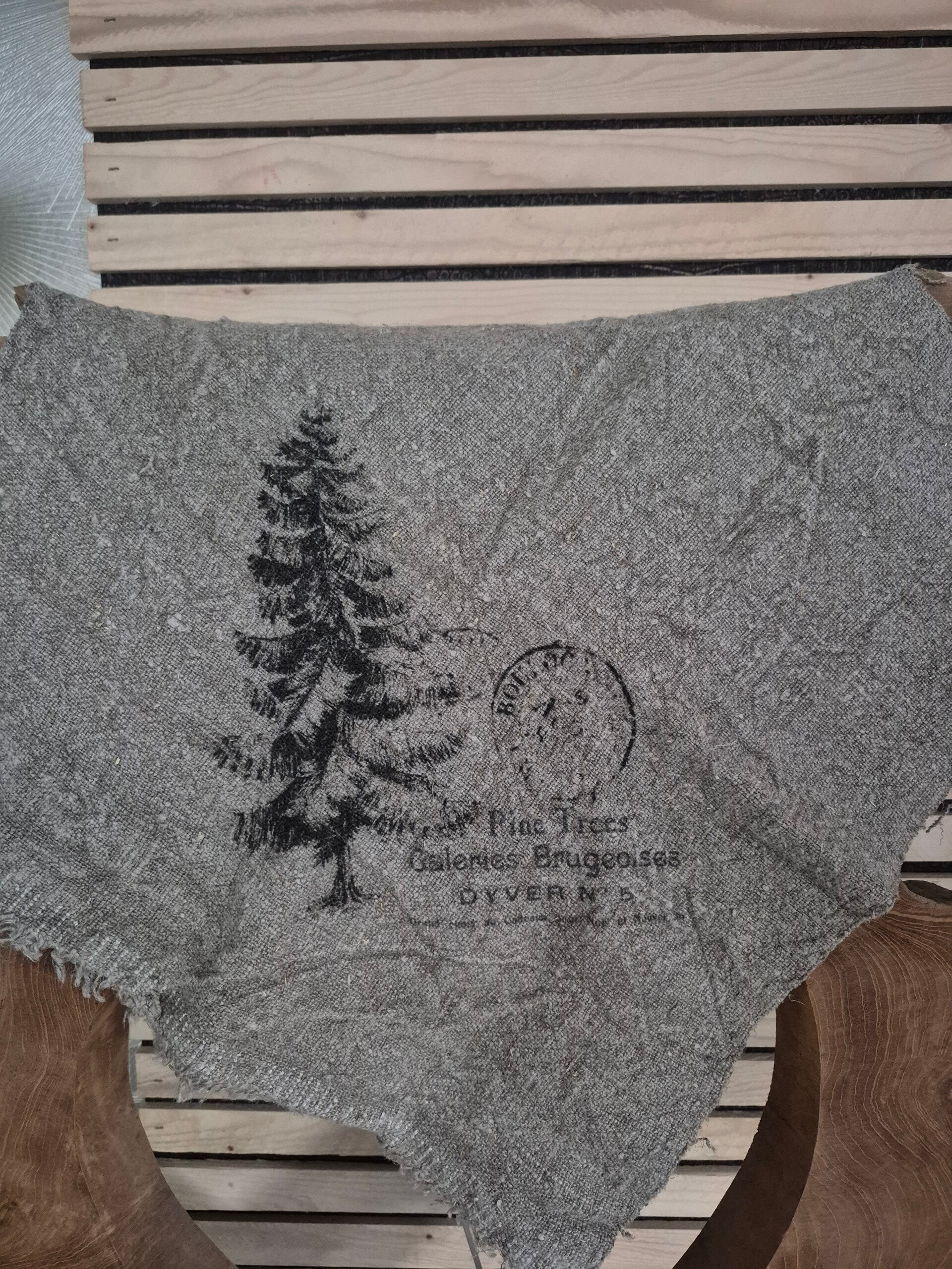 Shabbydoek" Kerstboom"