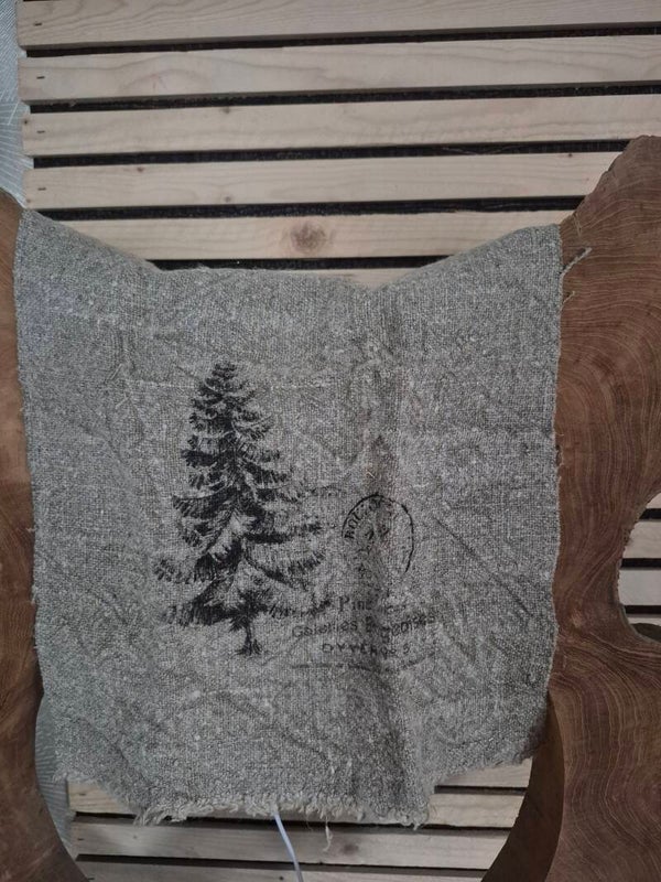 Shabbydoek"Kerstboom klein"