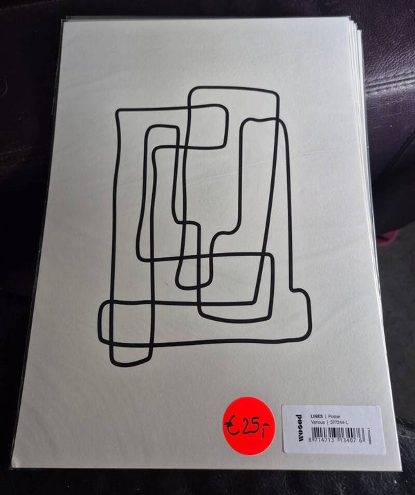 Woood "exclusive lines"  poster