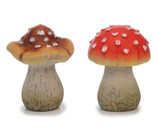 Set keramische paddestoelen