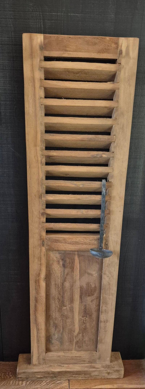 Louvre luik op standaard( 115cm hoog)
