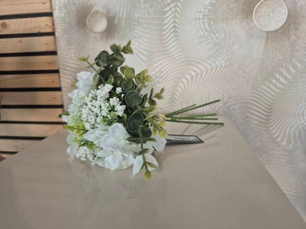 Kunstboeket Hydrangea/ achillea