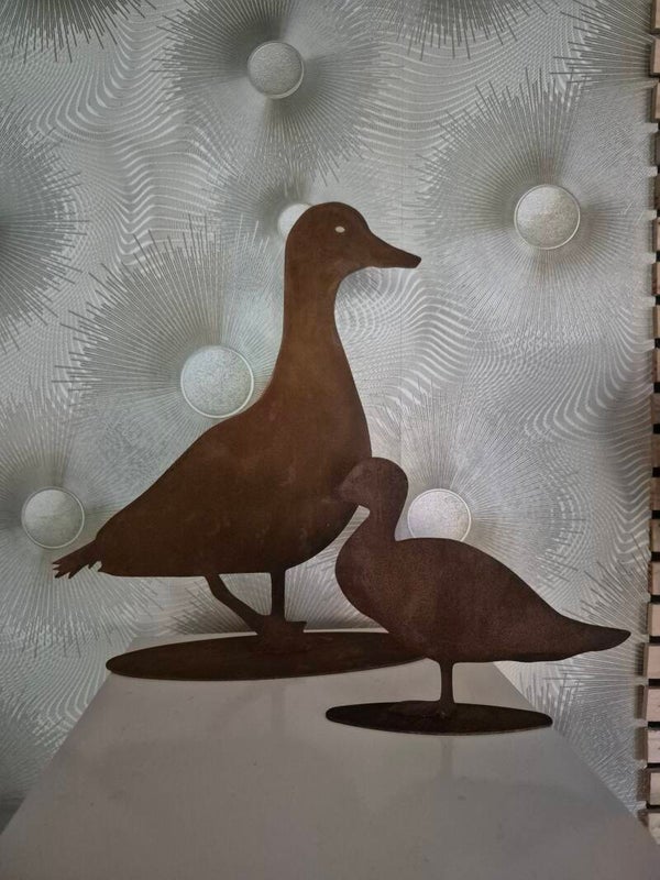 Set decoratieve eenden