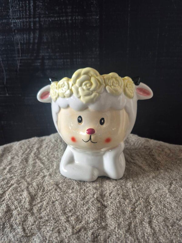 Schapen bloempotje