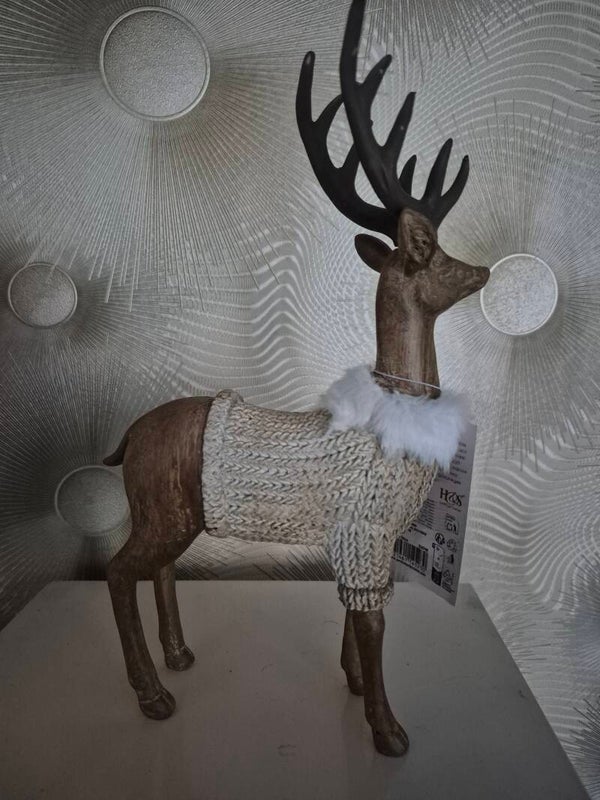 Beeld hert 30cm