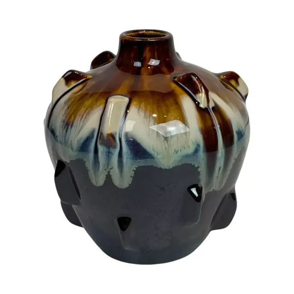 Vaas Earl bruin 13.2x12.4x13.5cm