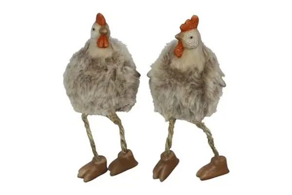 Countryfield Kip met bungelbenen H8,5cm
