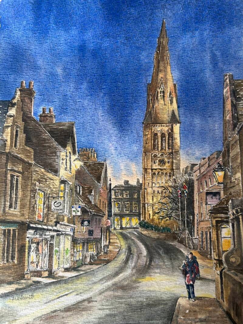 Winter's view of St Mary's Church