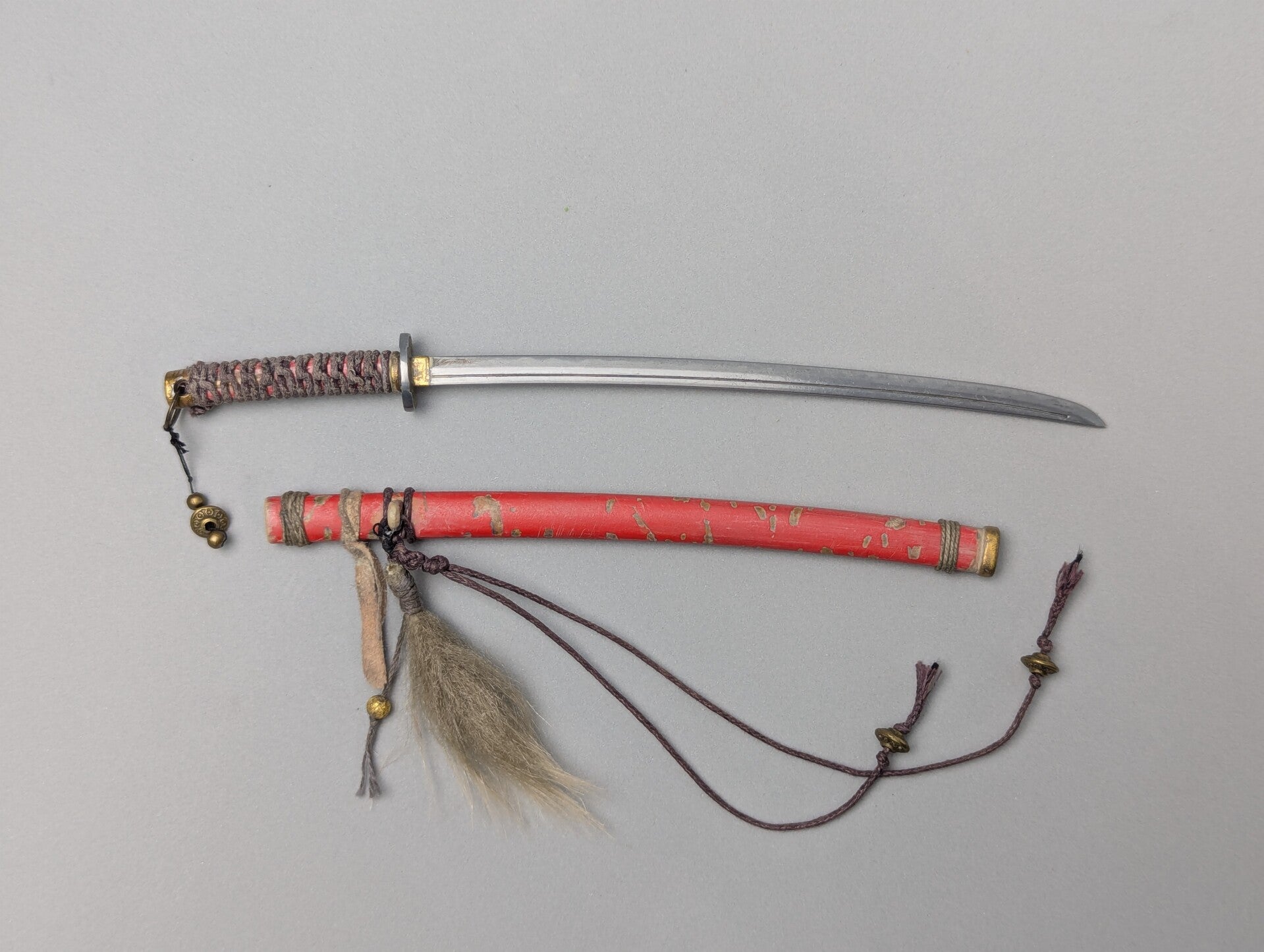 Abgetragenes Katana eines Vagabunden