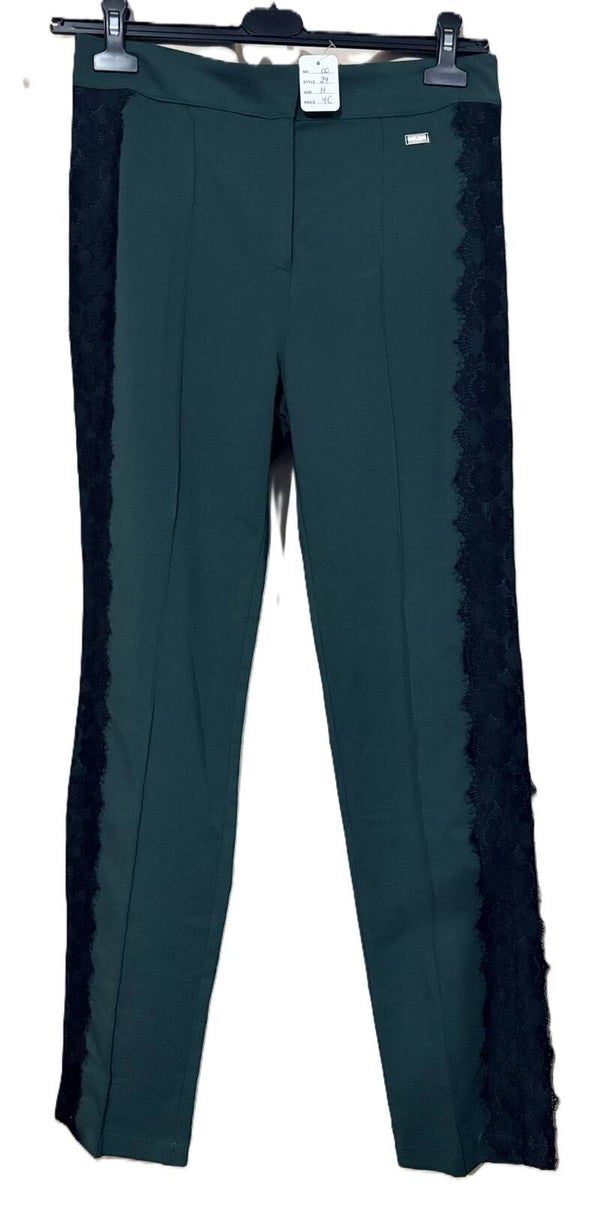 Pantalon avec dentelle