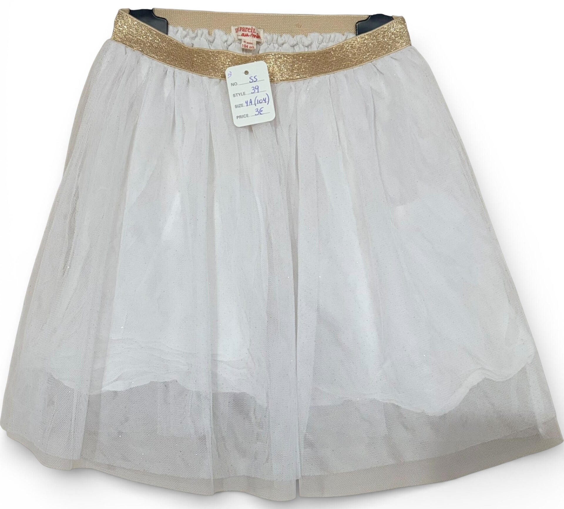 Jupe Du pareil au même 4 Ans