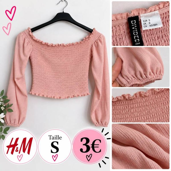 Haut court H&M S (36)