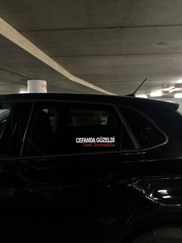 Cefanda guzeldi, seni sevmekte