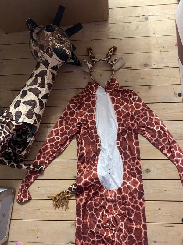 10x Giraffe Kostuum