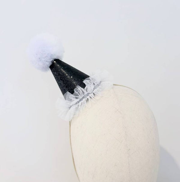 Birthday Hat - Black and White