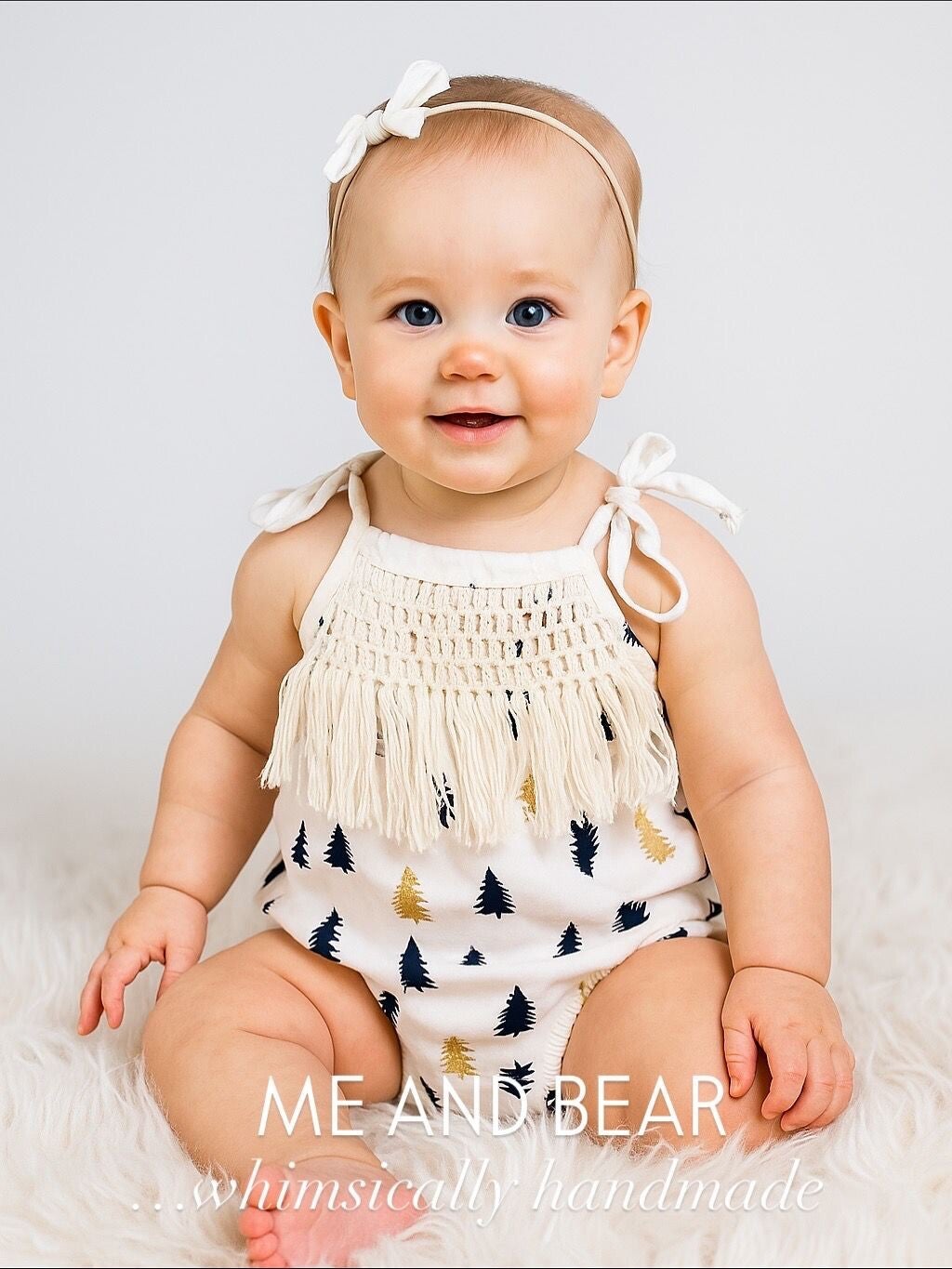 Boho Christmas Tree Romper