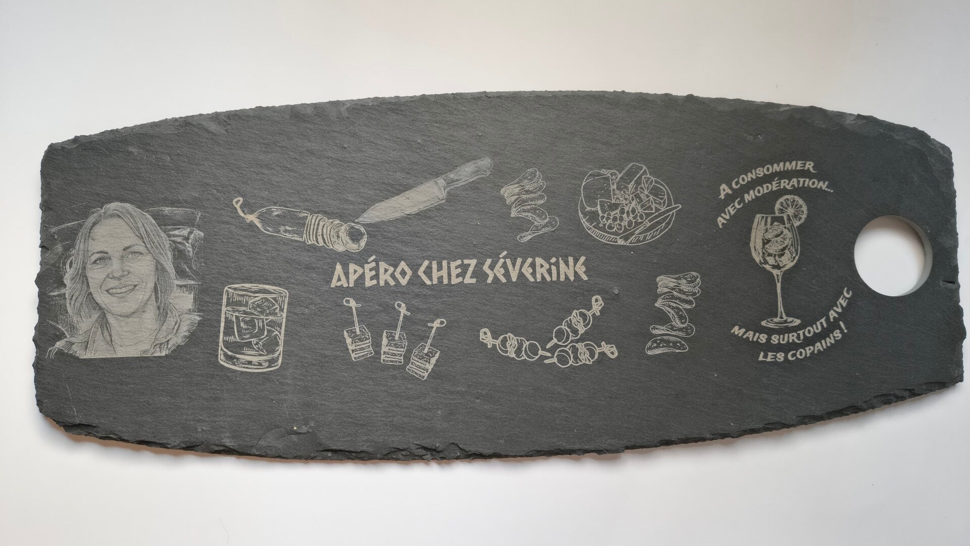 Planche en ardoise