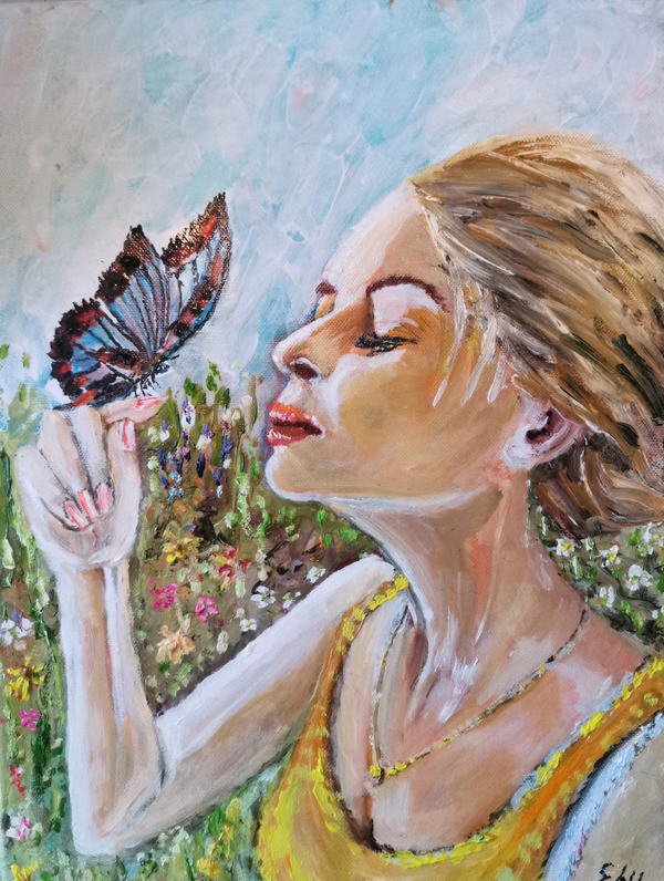 in the garden