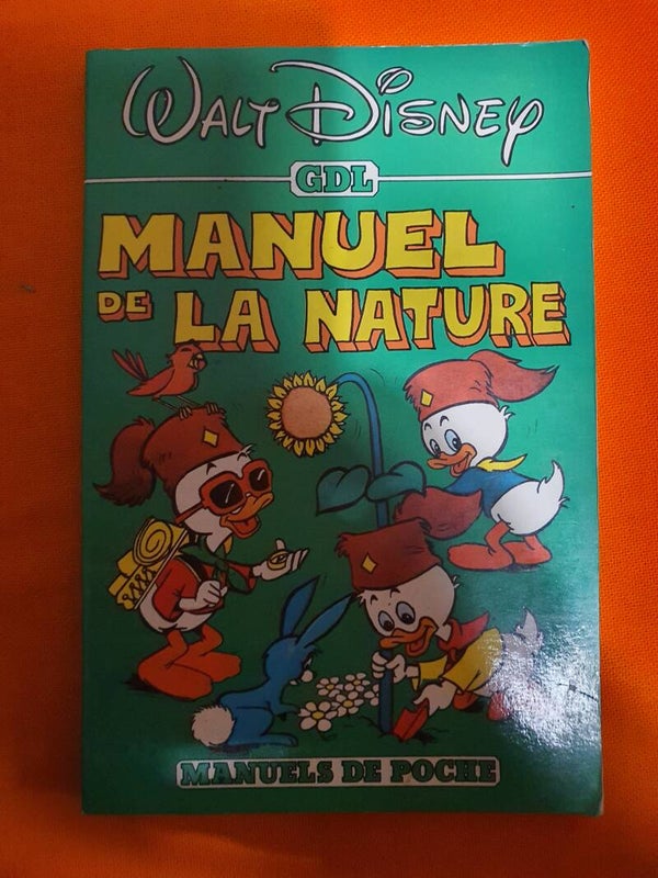 Manuel de poche de la nature Walt Disney