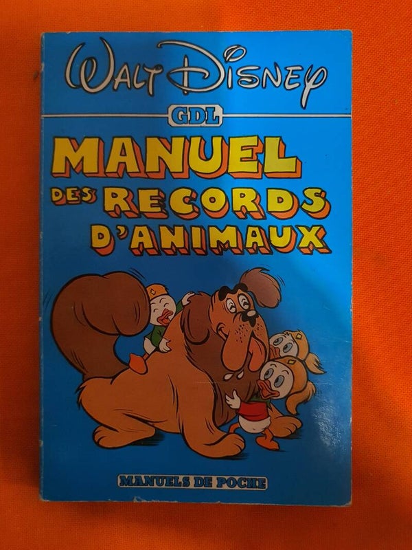 Manuel des records d'animaux Walt Disney