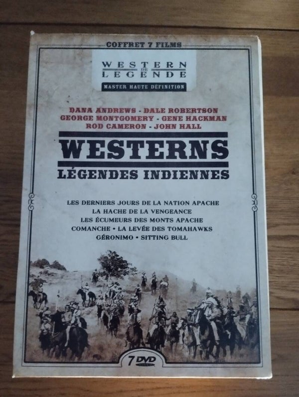 Westerns - Légendes indiennes n° 1 - Coffret 7 Films - Pack