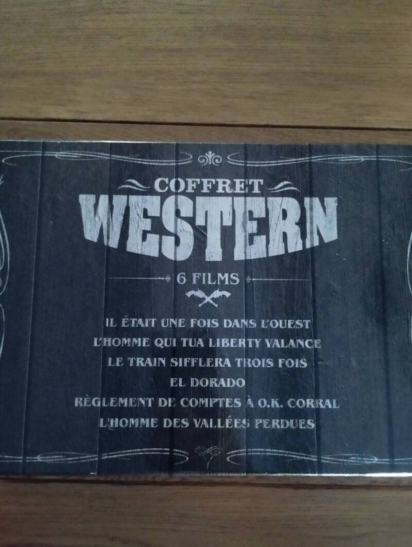 Coffret Western 6 films - Pack