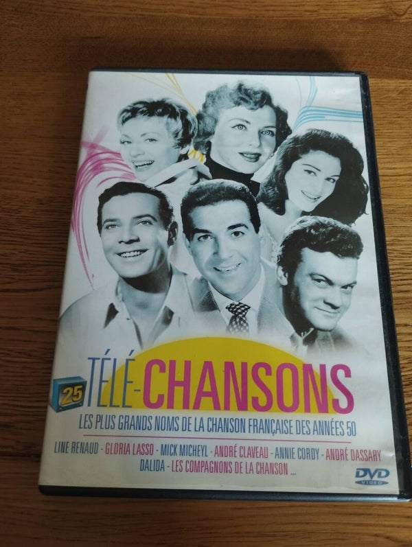 Télé-chansons : les plus grands noms de la chanson française des années 50 - Vol. 1