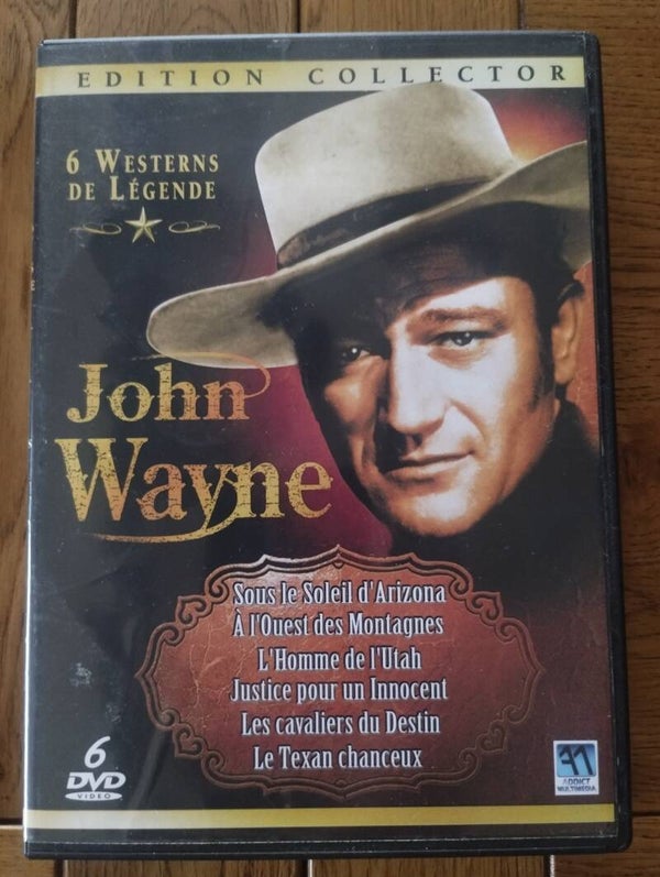Coffret John Wayne, westerns de légende 6 Films
