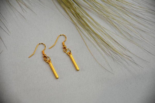 OORBELLEN STAAFJES GOUD - BJ#38