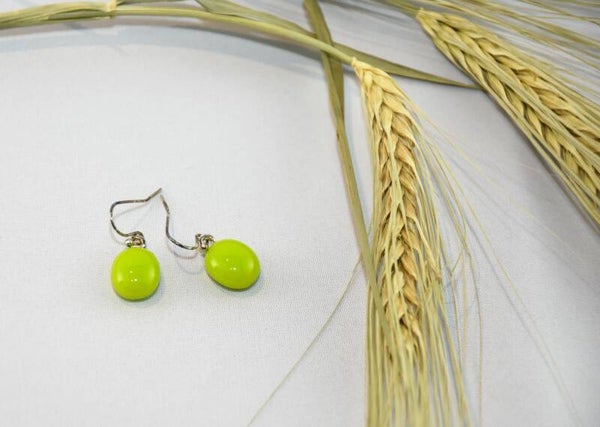 OORBELLEN LIME GREEN - BG#04
