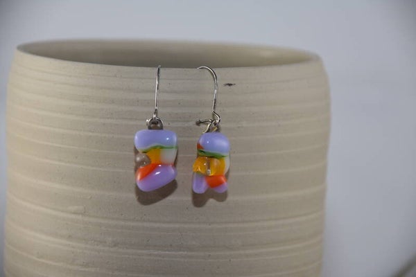 OORBELLEN  LILA & SO MUST MORE - BG#20