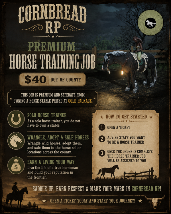 PREMIUM HORSE TRAINER NOW AVAILABLE!