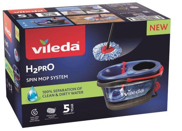 Vileda - H2Pro Spin Mop-systeem