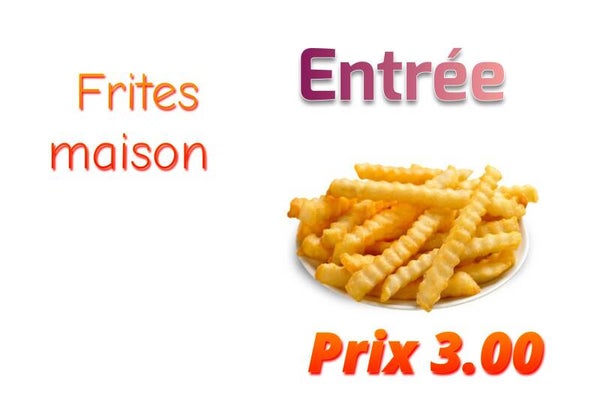 Frites maison