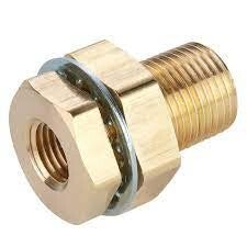 BRASS BULKHEAD FITTING