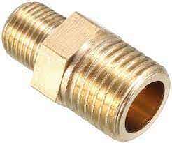 BRASS HEX MPT ADAPTER