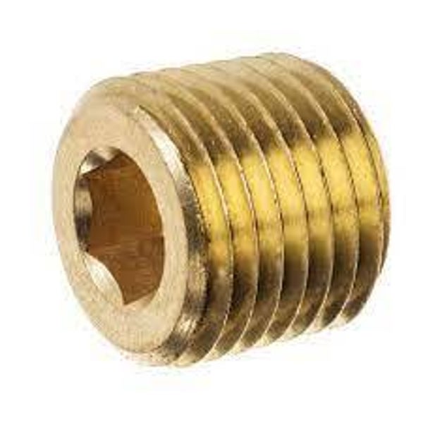 BRASS SOCKET HEAD PLUG