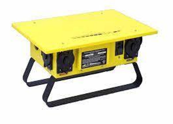 CEP, Power Box, 6 Outlets, Yellow